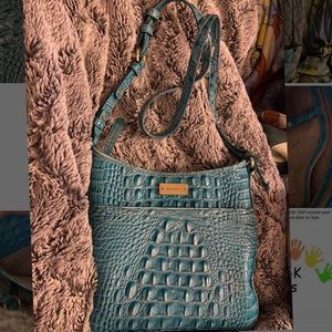 Brahmin turquoise crossbody